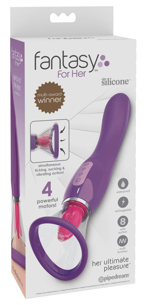 her ultimate pleasure