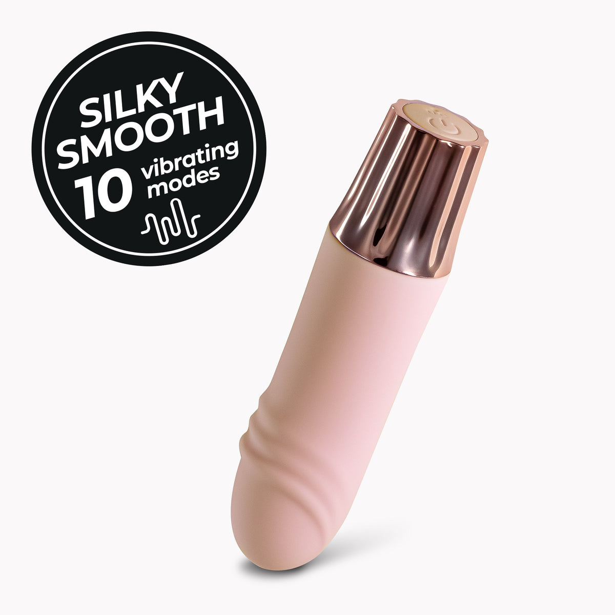 Mellow Waves Mini Vibrator Pink