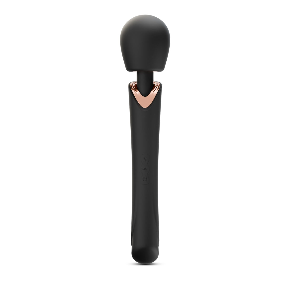 Holly Rechargeable Wand Massager Black