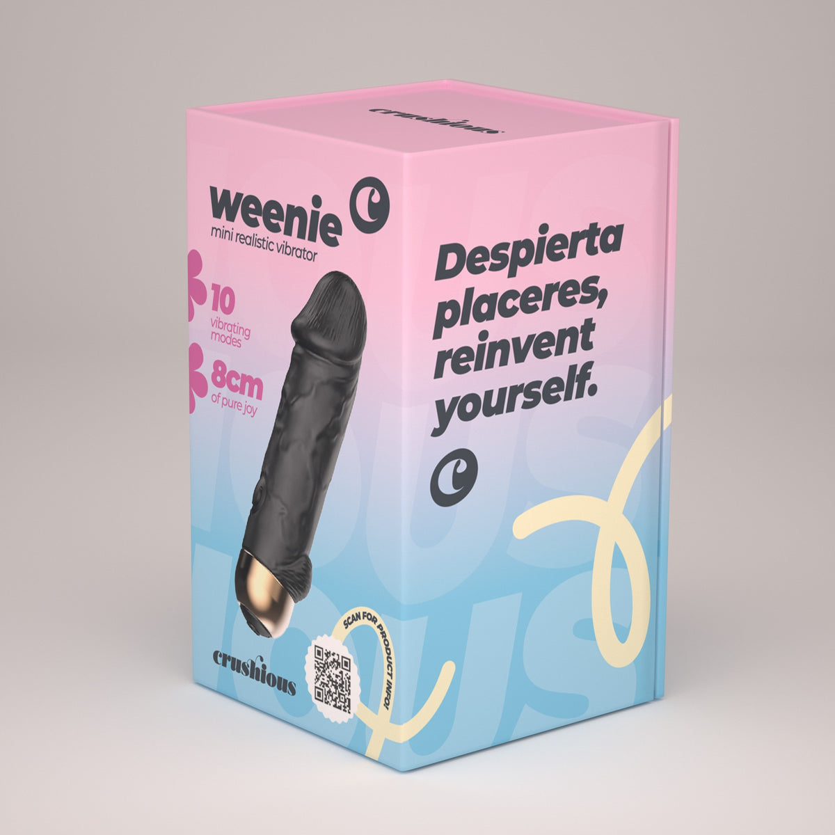 Weenie Mini Bullet Vibrator Black