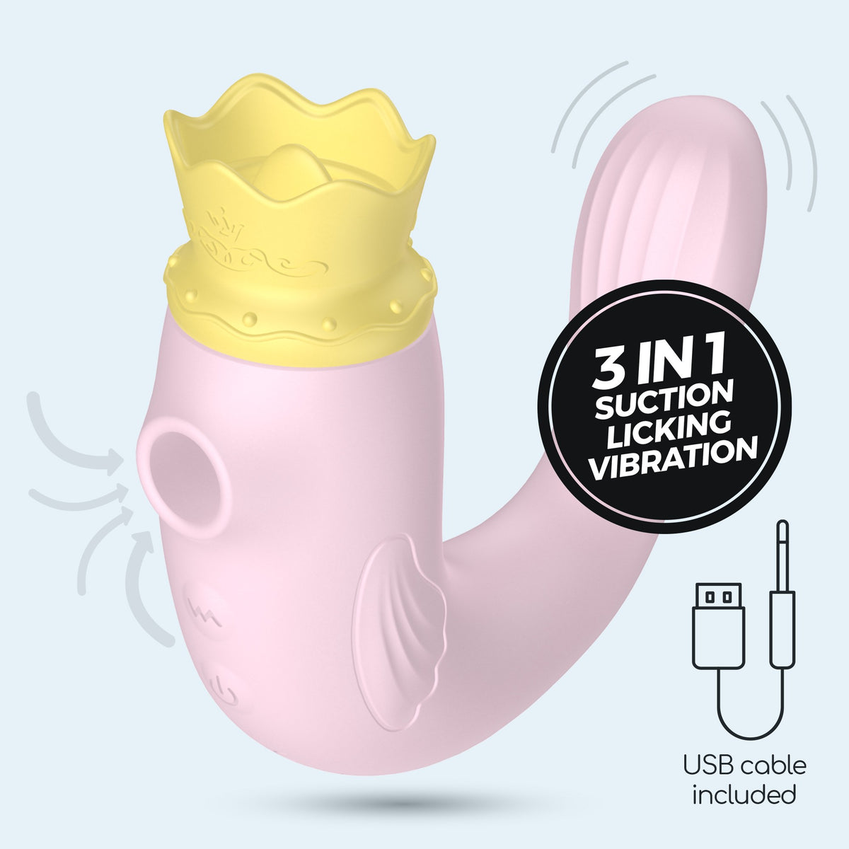 Hiri Triple Stimulator Pink