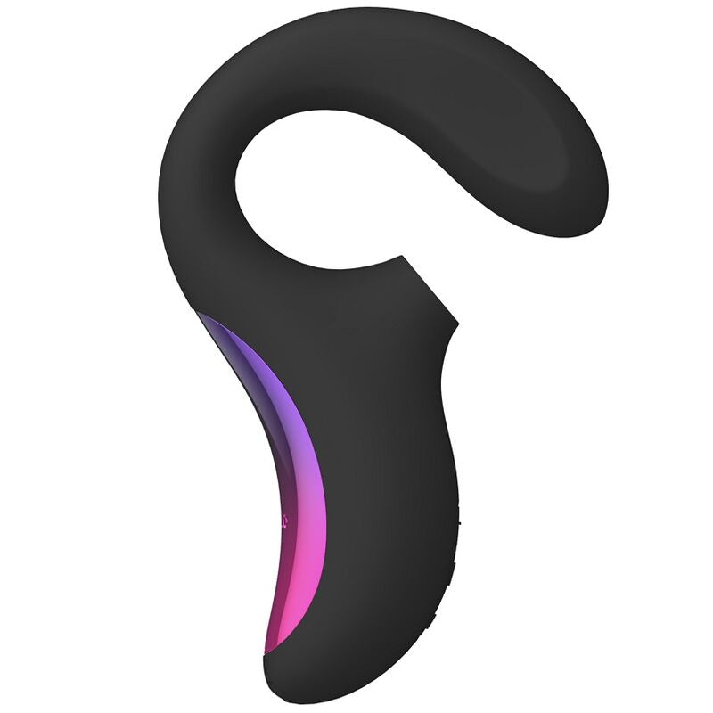 Enigma Double Suction Stimulation Massager Black