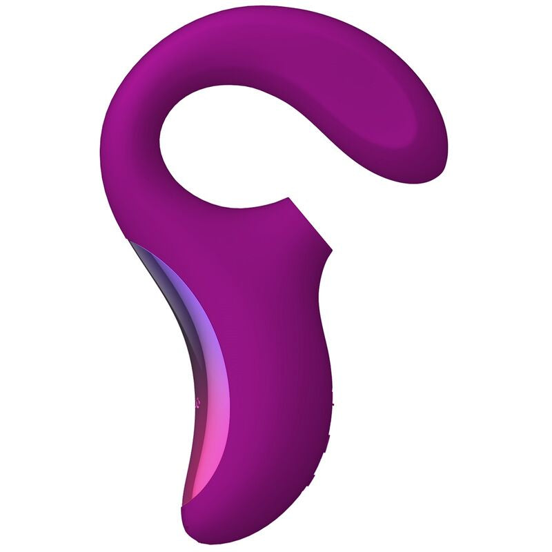 Enigma Double Suction Stimulation Purple Massager