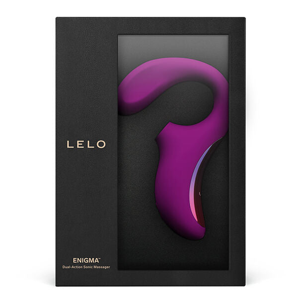 Enigma Double Suction Stimulation Purple Massager