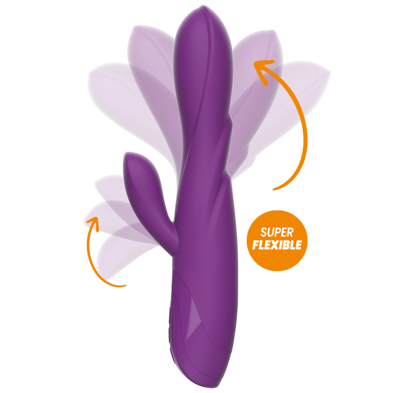 Reworabbit Flexible Vibrator with Rabbit