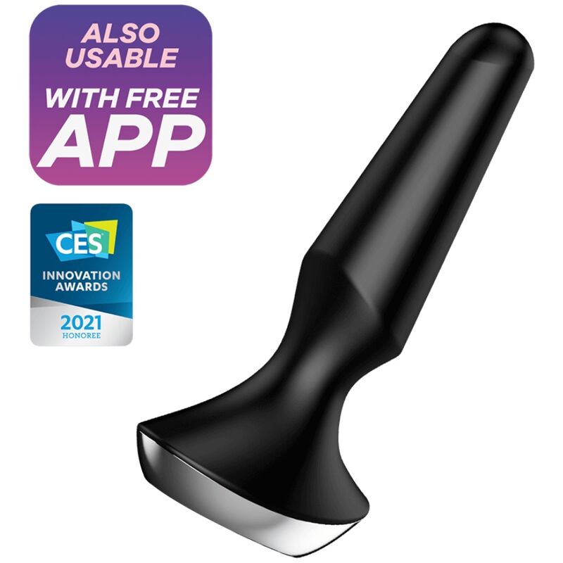 Plug Ilicious 2 Plug Vibrator Black