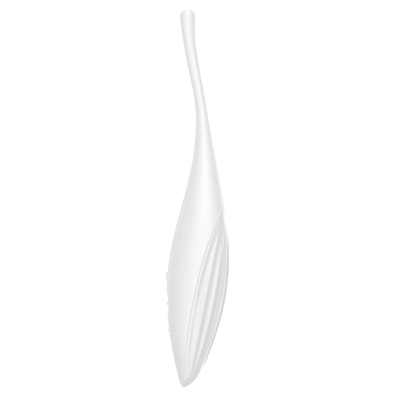 Twirling JOY Clit TIP Vibrator White