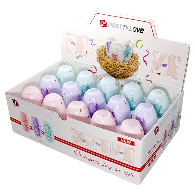 Pretty Love - Double Sided Masturbator EGG 15 Units