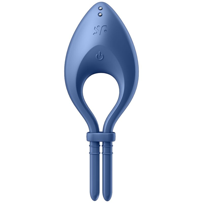 Bullseye Ring Vibrator APP Blue