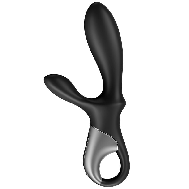 Heat Climax+ Anal Vibrator APP Black