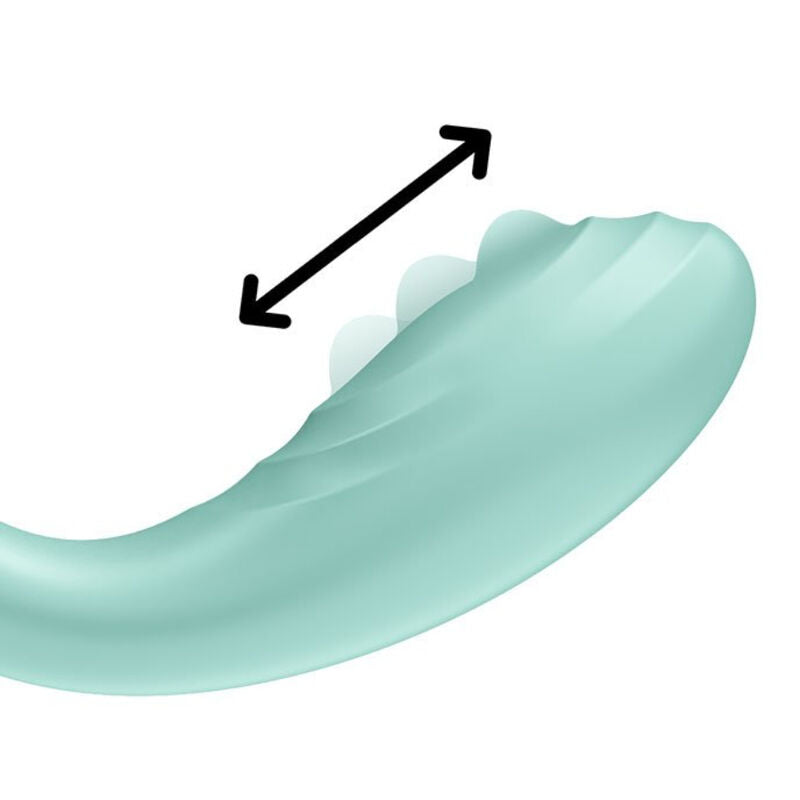 Rrrolling Pleasure Gspot Vibrator Green