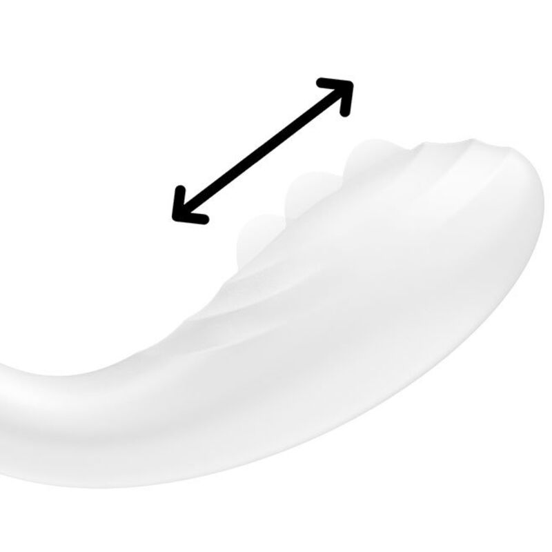 Rrrolling Pleasure Gspot Vibrator White