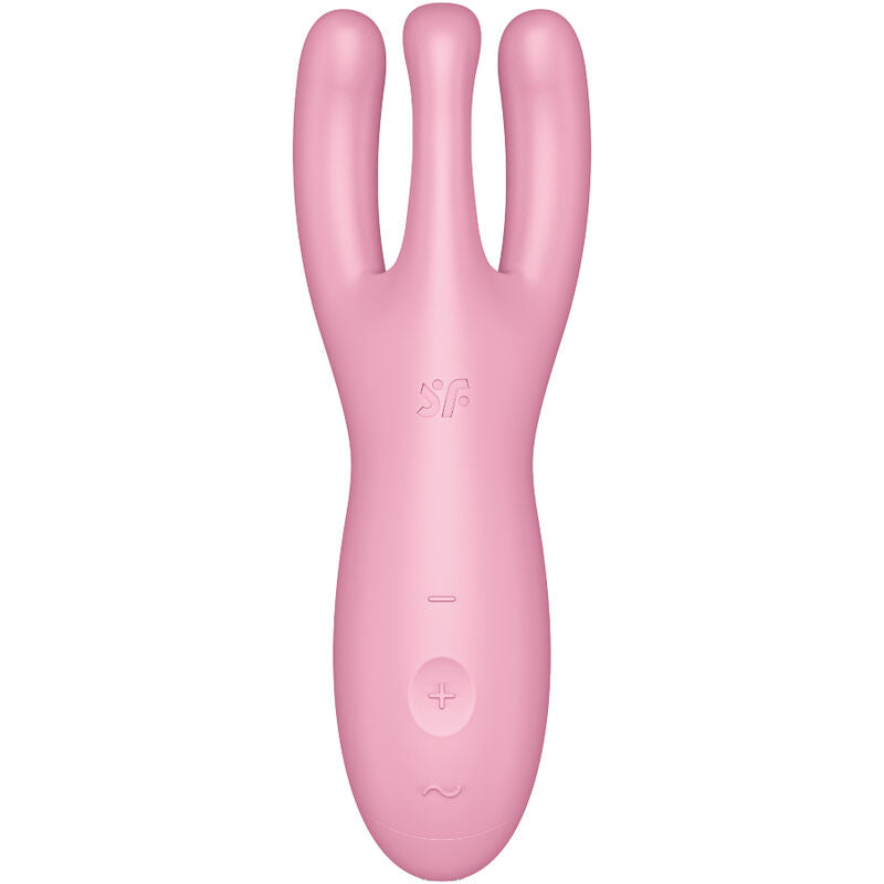 Threesome 4 Vibrator APP Pink