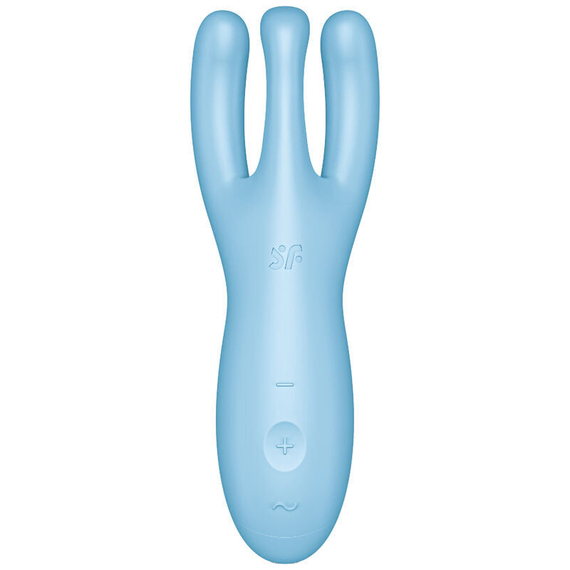 Threesome 4 Vibrator APP Blue