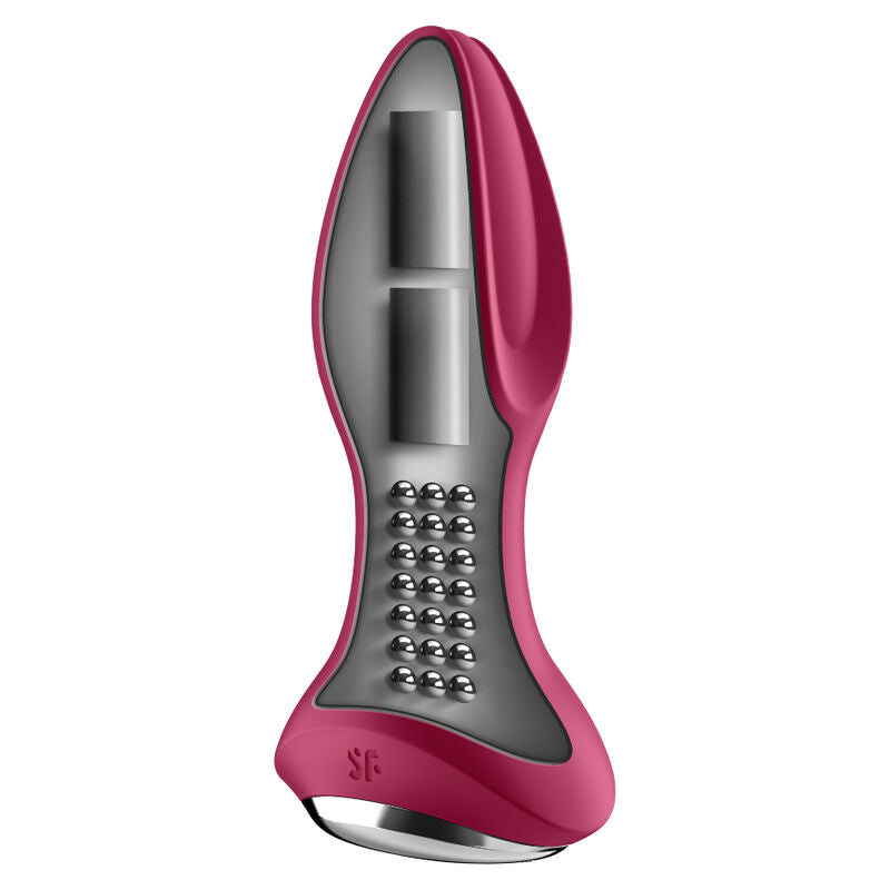 Rotator Plug 2+ Vibrating Plug APP RED
