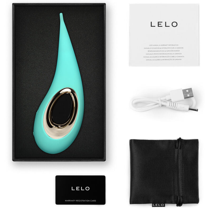DOT Clitoris Stimulator - Aqua Green