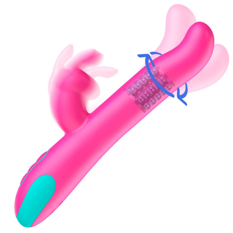 Pluto Rabbit Vibrator & Rotator + Watchme Remote Control