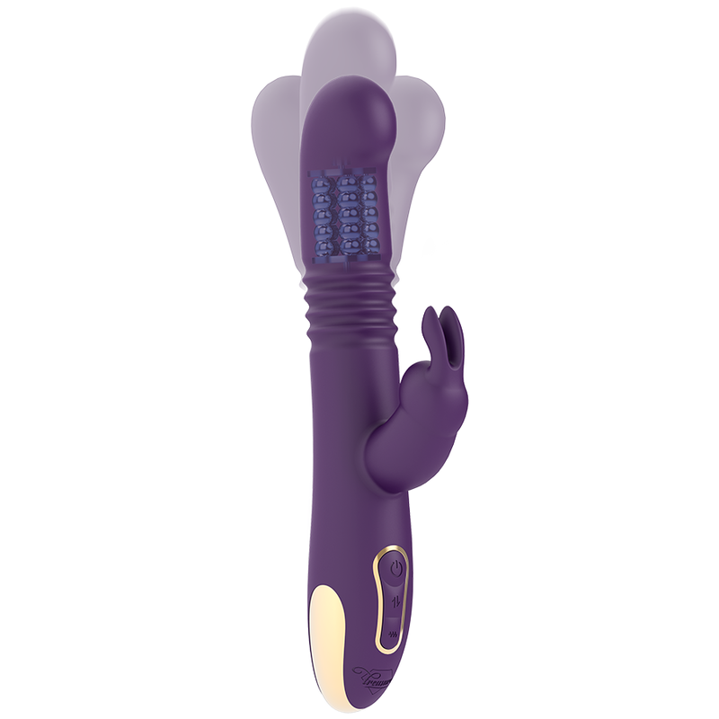 Bastian Rabbit UP & Down Rotator & Vibrator + Watchme Remote Control
