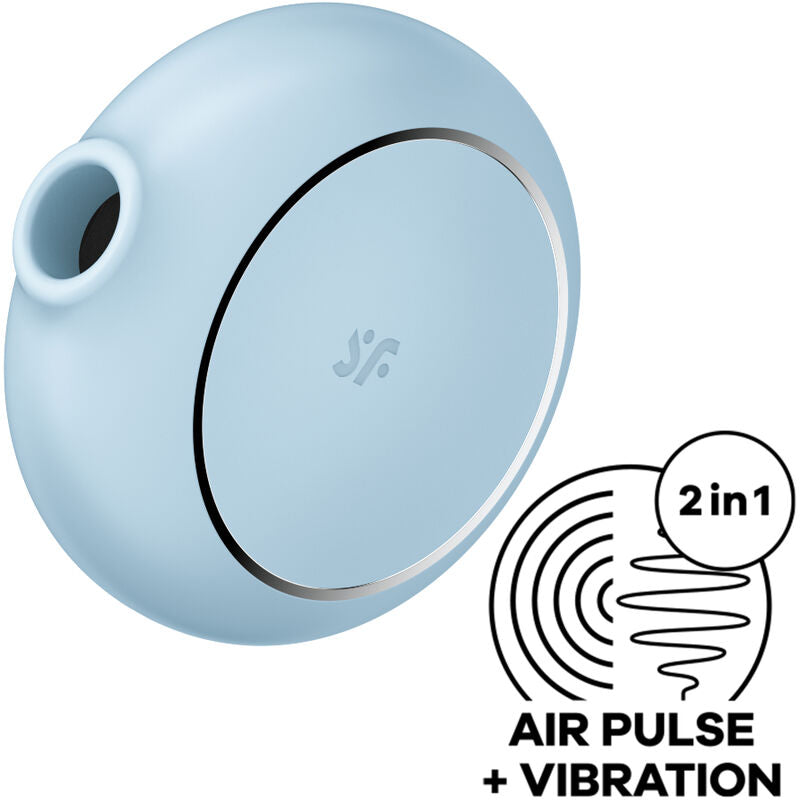 PRO TO GO 3 Double AIR Pulse Stimulator & Vibrator Blue