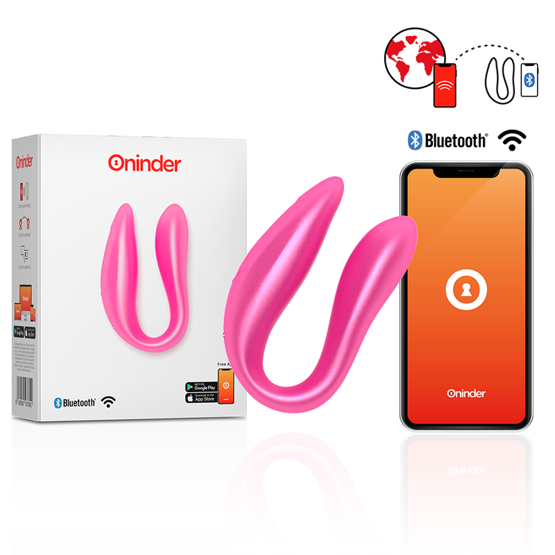 Lisboa Pink g-Point & Clitoris Stimulator - Free Pink APP