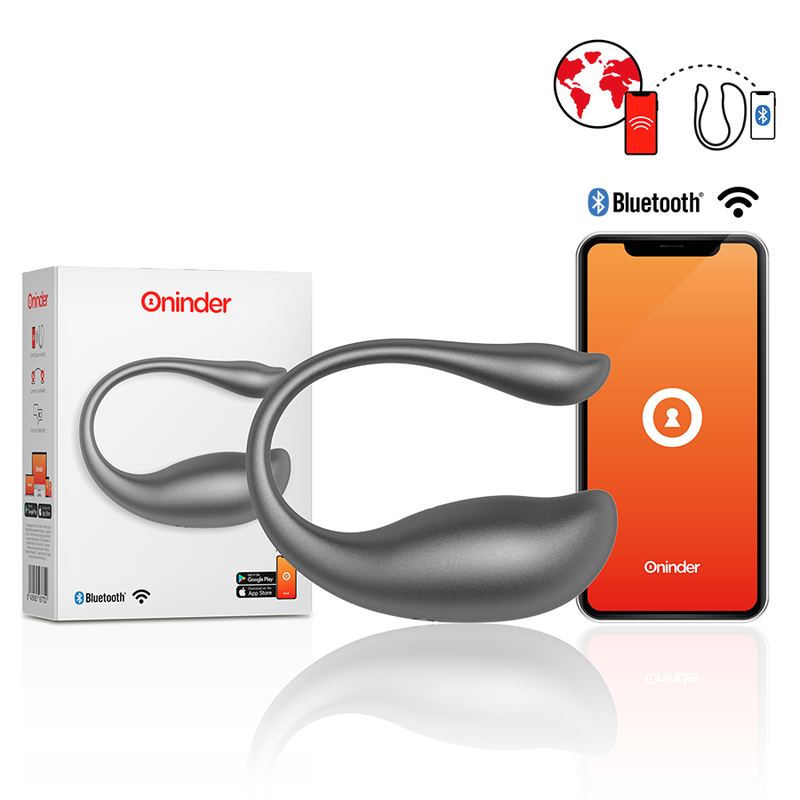 Nairobi Vibrating EGG Black - Free APP