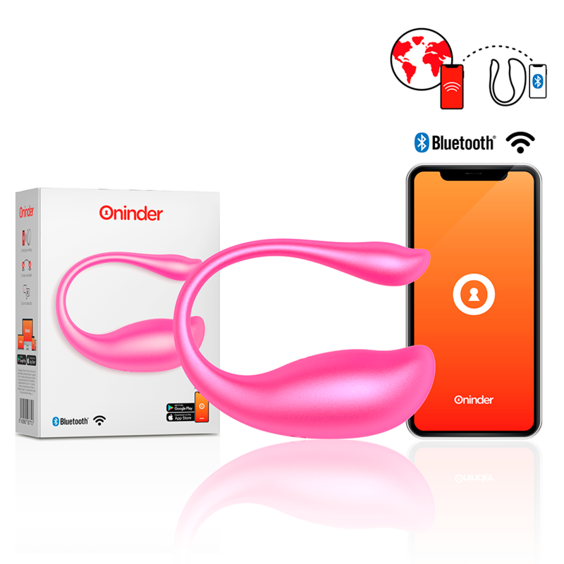 Nairobi Vibrating EGG Pink - Free APP