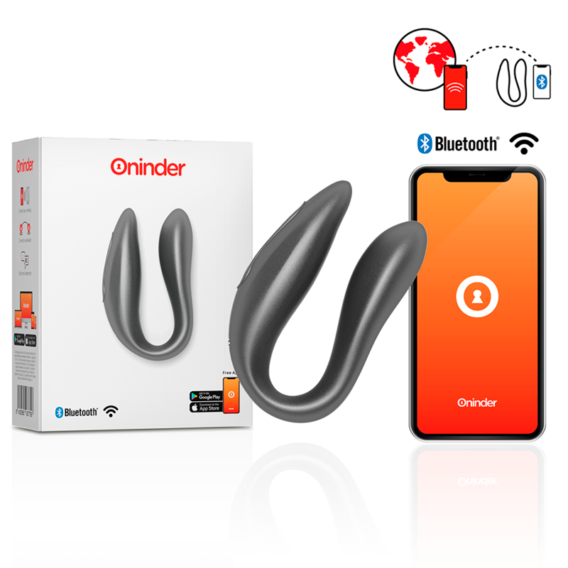 Lisboa Black g-Point & Clitoris Stimulator - Free APP