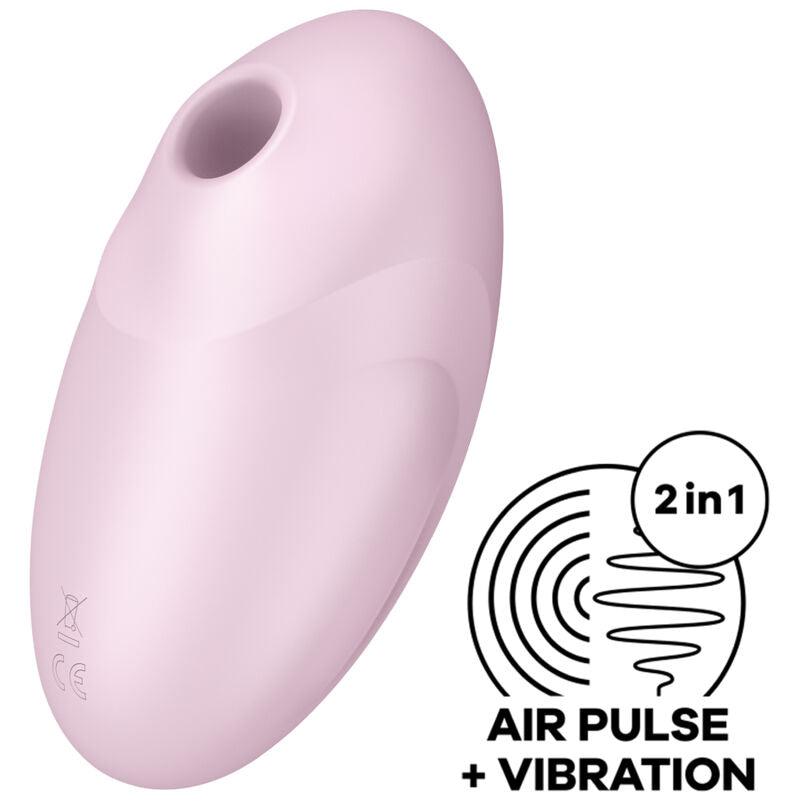 Vulva Lover 3 AIR Pulse Stimulator & Vibrator Pink