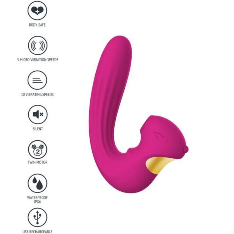 Celestial Love Vibe Stimulator Fuchsia