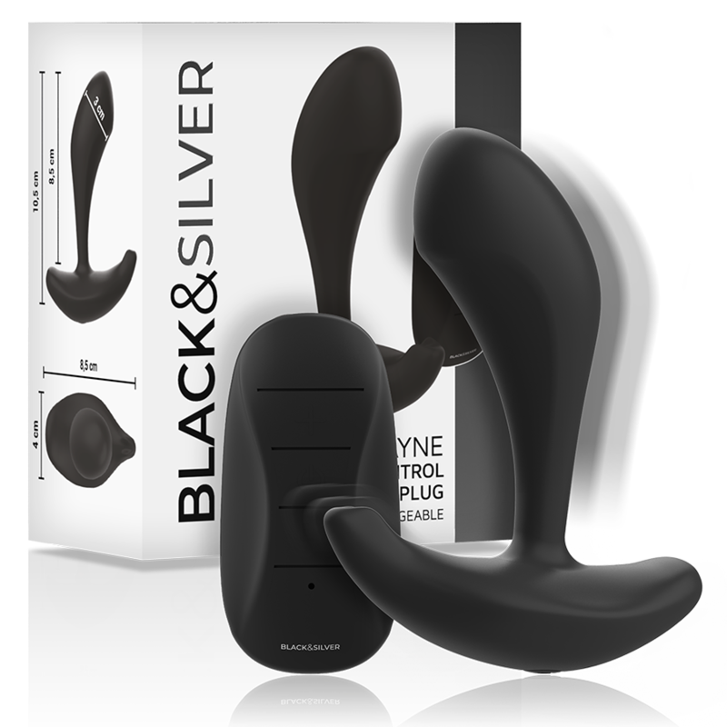 Dwayne Anal Plug Silicone Remote Control