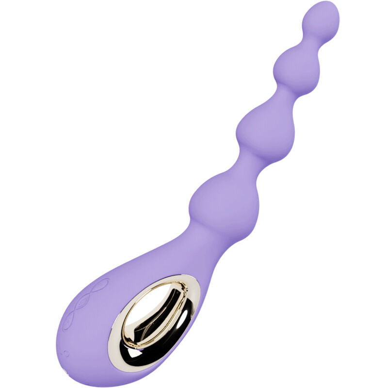 Soraya Beads Violet Anal Massager