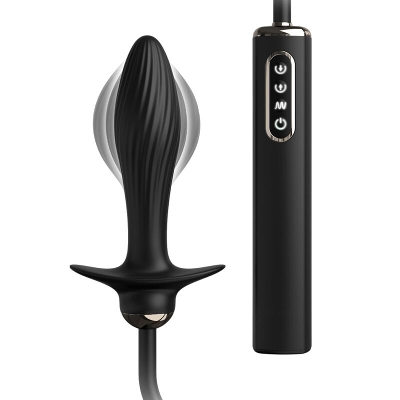 Inflatable Plug & Auto-Throb Vibrator
