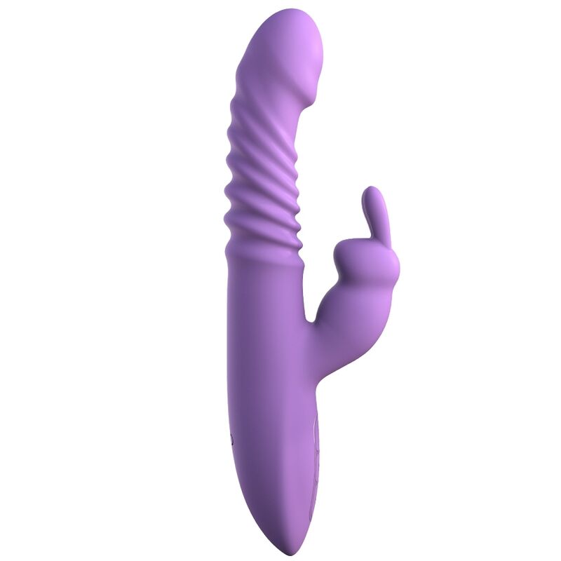 Rabbit Clitoris Stimulator with Heat Oscillation and Vibration Function Violet