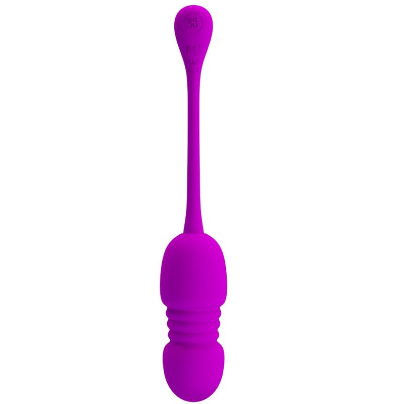 Pretty Love - Callie Purple Rechargeable Vibrating EGG