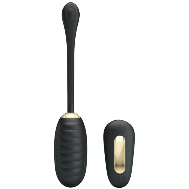 Pretty Love - Doreen Luxury Rechargeable Vibrating EGG Black Remote Control