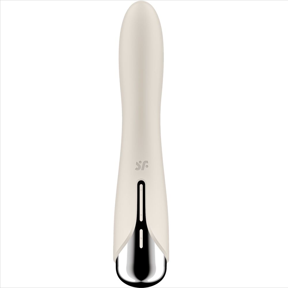Spinning Vibe 1 g-Spot Beige Rotator Vibrator