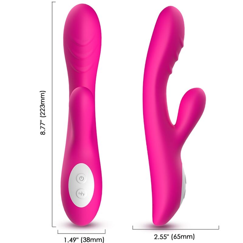 Spark Vibrator Heat Effect Fuchsia