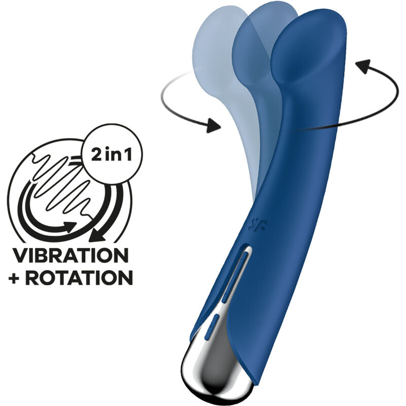Spinning g-Sport 1 Rotator Vibrator Blue