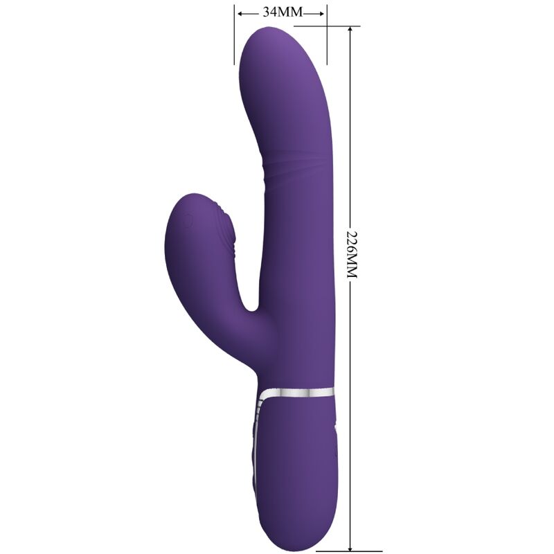 Pretty Love - Multifunction g-Spot Vibrator Purple