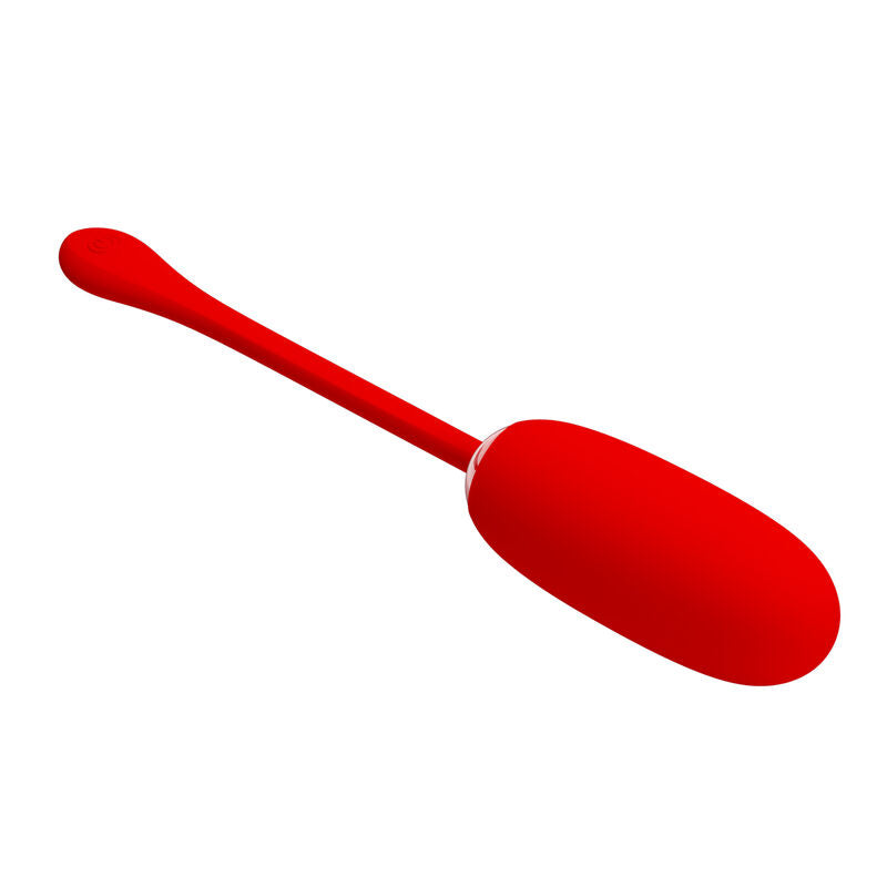 Pretty Love - Julius Waterproof-Rechargeable Vibrating EGG RED