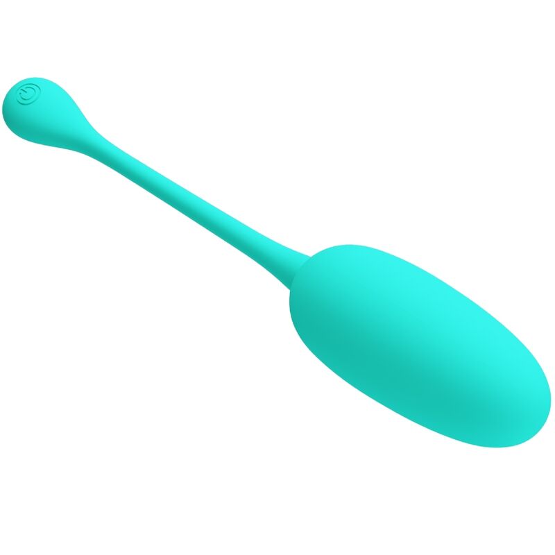 Pretty Love - Knucker Water Green Rechargeable Vibrating EGG