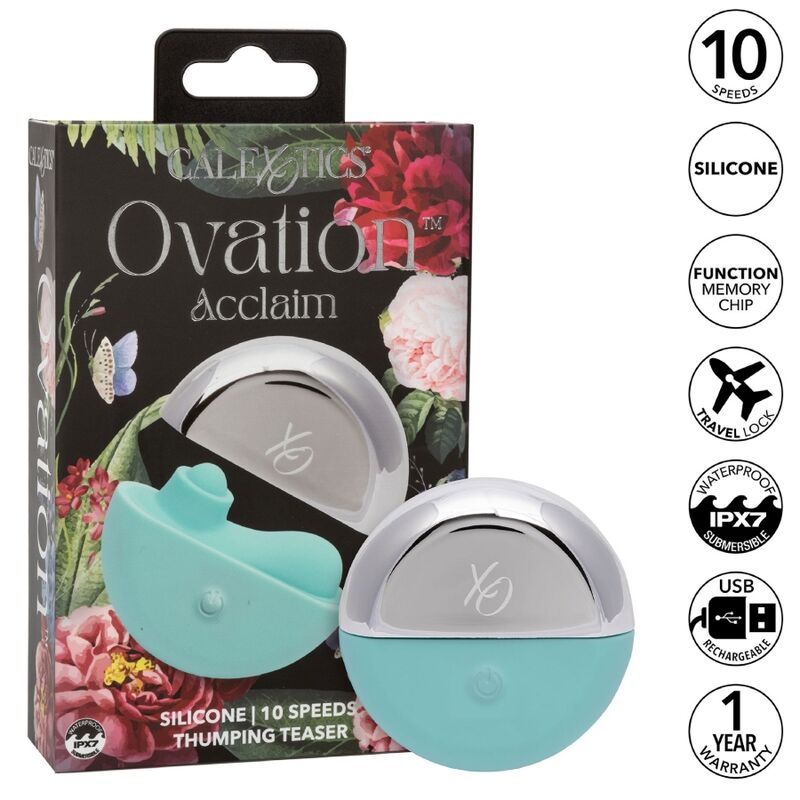 Ovation Acclaim Stimulator Aqua Green