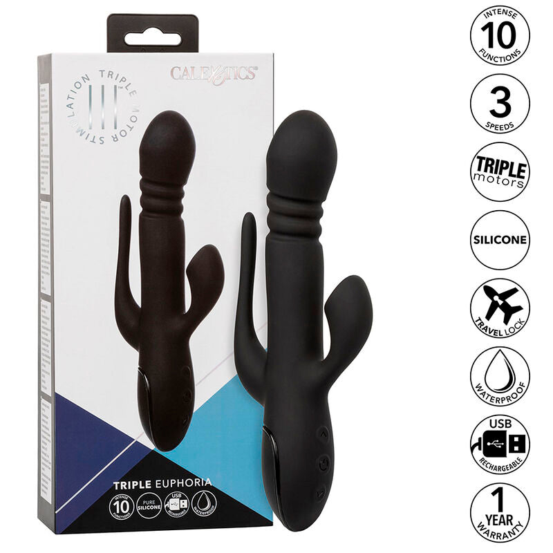 Vibrator Triple Euphoria Black