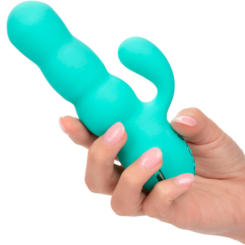DEL MAR Diva Vibrator Rabbir Aqua Green BY California Dreaming