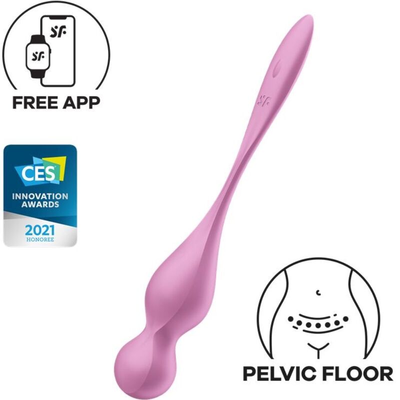 Love Birds Vibrating Kegel Balls Pink