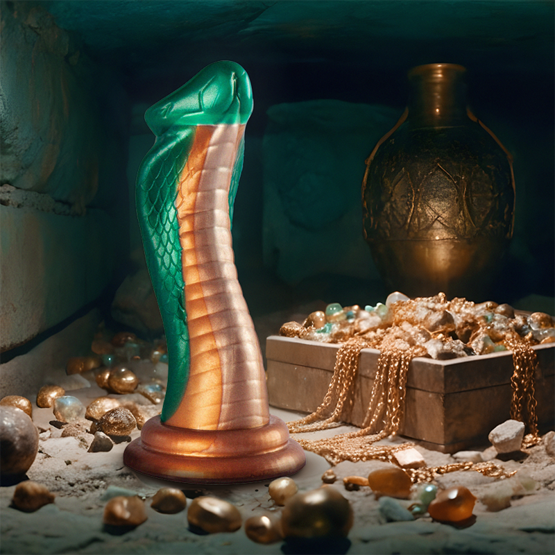 Python Dildo Cobra Green