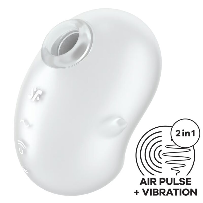 Cutie Ghost LAY-ON Vibrator White