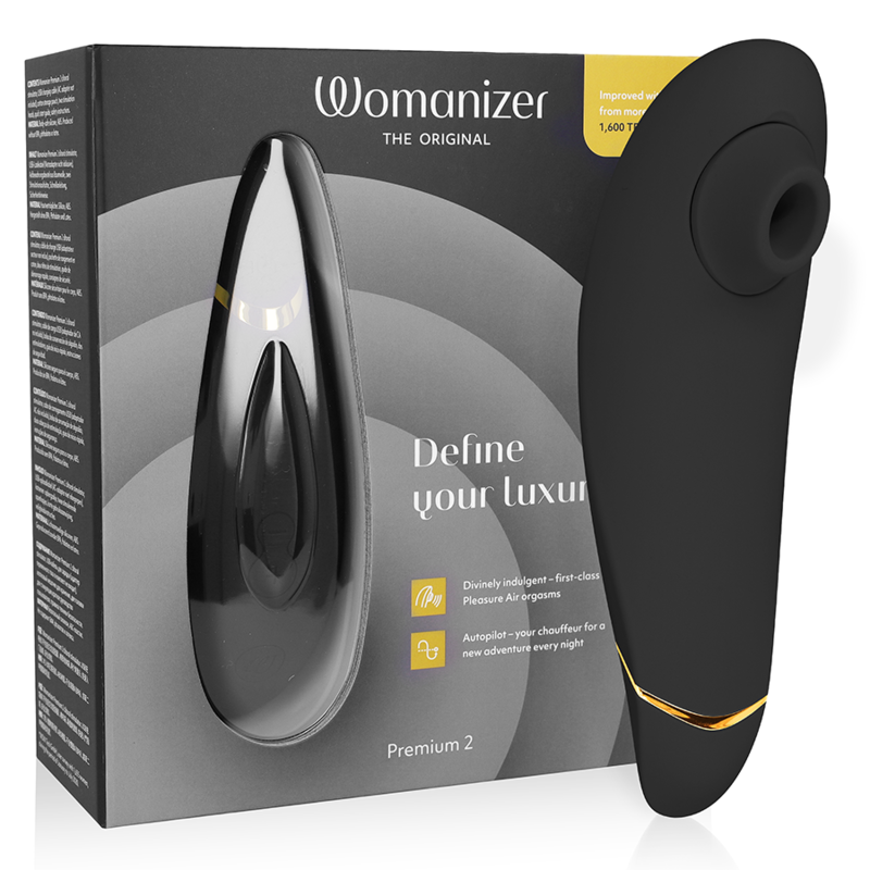Premium 2 Clitoral Stimulator Black