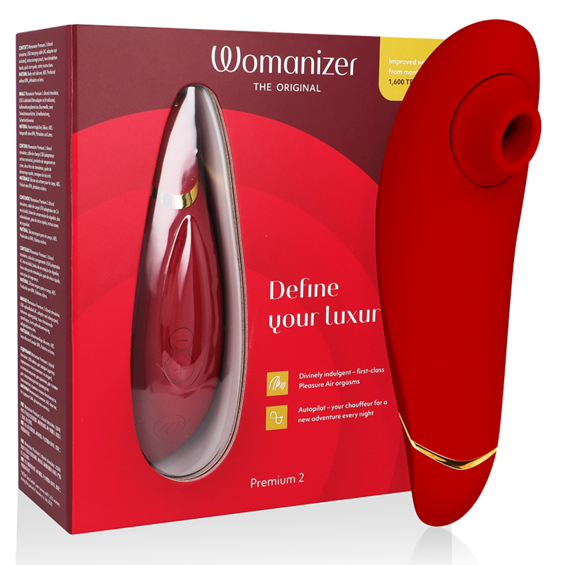 Premium 2 Clitoral Stimulator Bordeaux