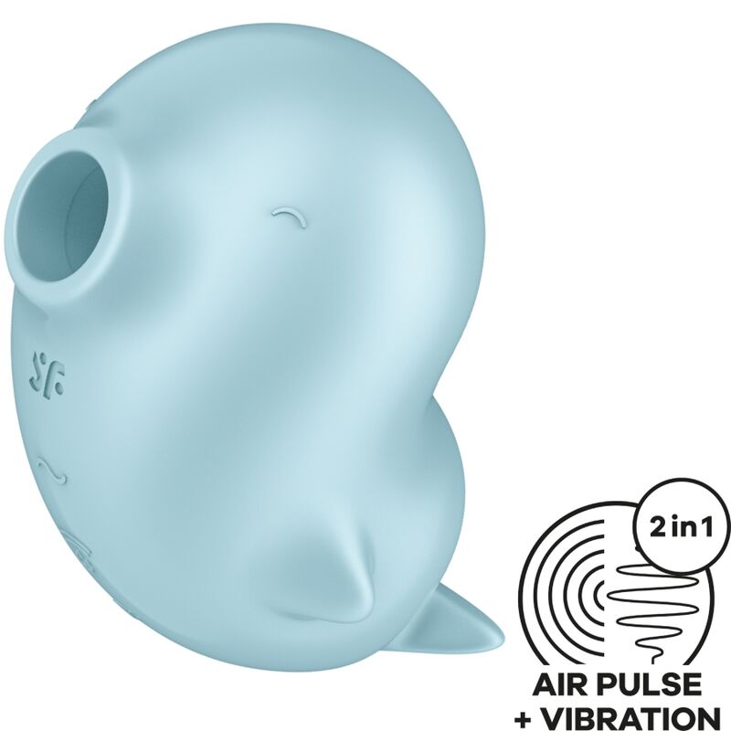 Sassy Seal Stimulator & Vibrator Blue